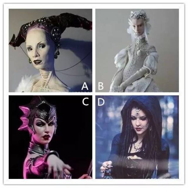 心理测试:假如有4个女巫,你想揍哪个?测你的狠心程度!