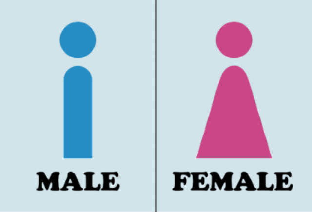 就连厕所的标志……女厕也常用粉色啊