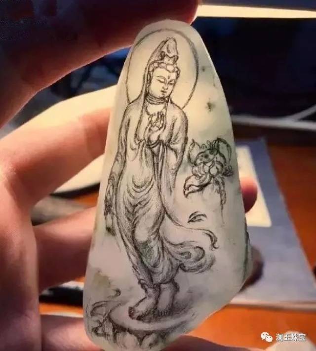 翡翠设计手稿毗卢遮那佛的简单介绍