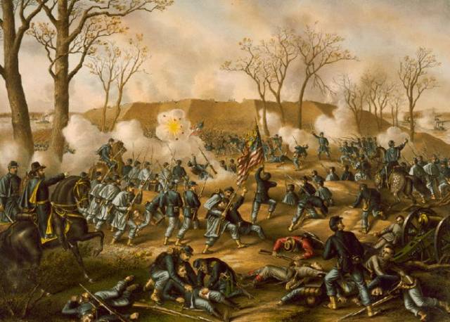 成为全军统帅后,指挥联邦军与邦联军在东晓鏖战攻克邦联首都里士满