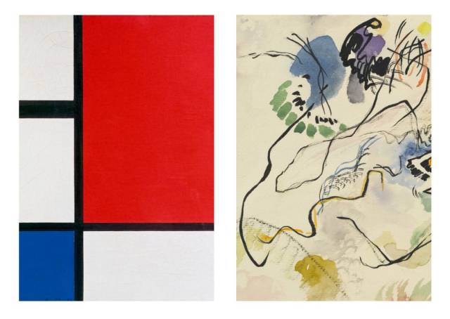 蒙德里安   康定斯基