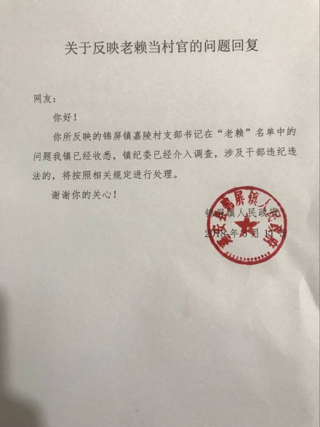 政审复函图片