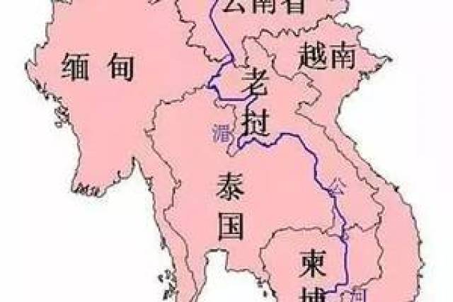 流入中南半岛后被称为湄公河,这条世界第七大长河流经缅甸,老挝,泰国