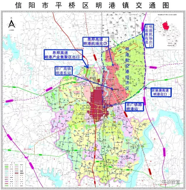 信阳高架桥地图图片