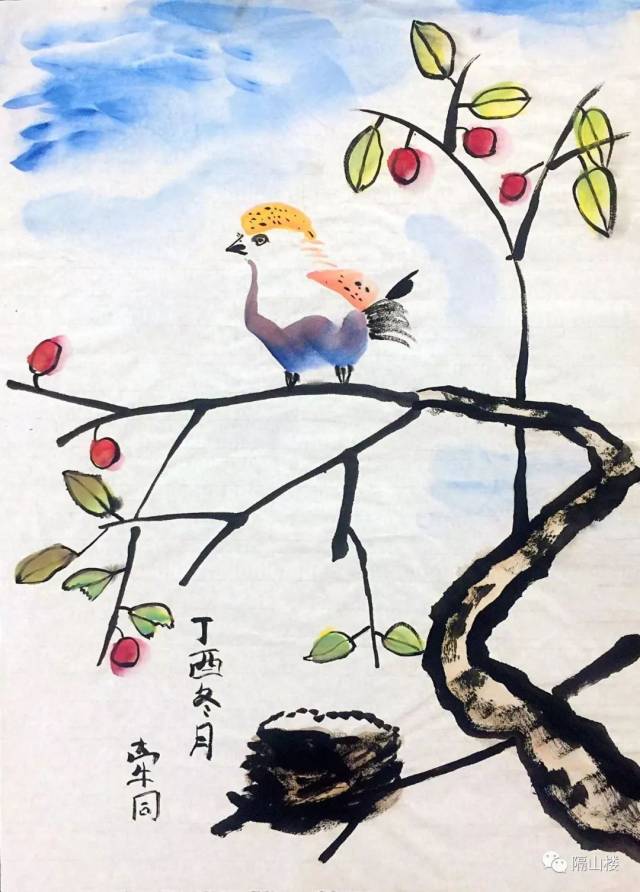 隔山楼|童心童绘展之牵同作品展