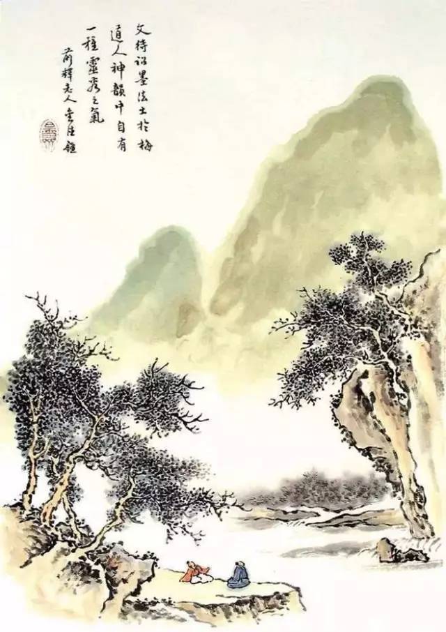 绘画教材]《芥子园画谱》精选山水28幅！_搜狐网