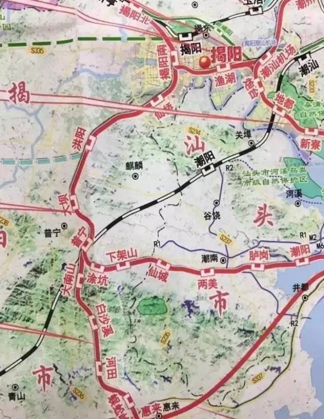 2020揭阳地铁规划图图片