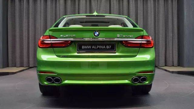 宝马改装车alpinab7有史以来最快的7系