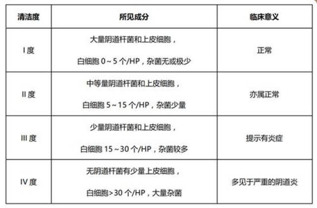 每年都做妇科体检,可是你对阴道清洁度的了解有多少呢?