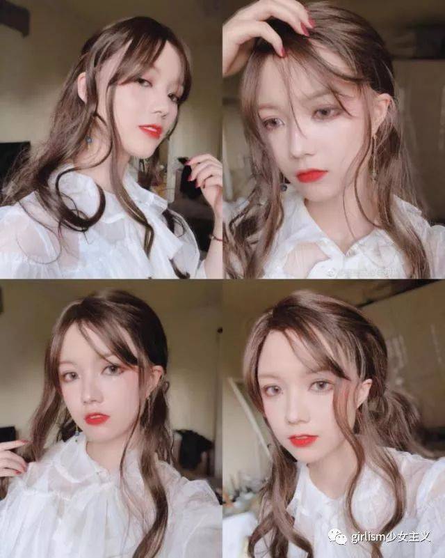 想要学习这个妆容的话请关注党妹的视频噢,不过小心被亮晶晶的美丽