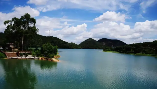 中山金钟水库地图图片