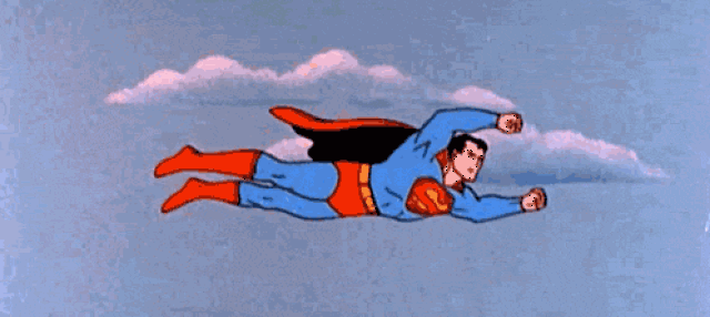 超人起飞gif图片