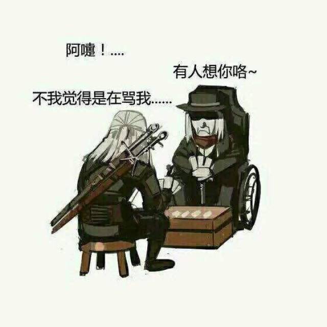 巫师3狂赌表情包图片