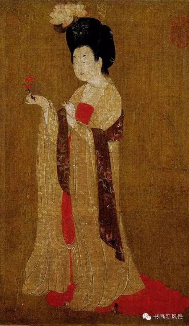 把《簪花仕女图》放大看看，好惊艳！_搜狐网