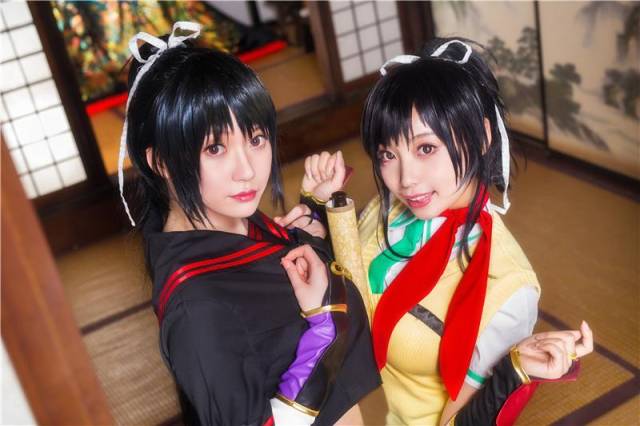 满分还原绅士福利!《闪乱神乐》飞鸟,焰的cosplay欣赏