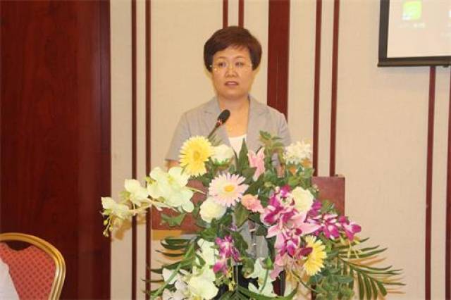 夏津县副县长任桂英致辞