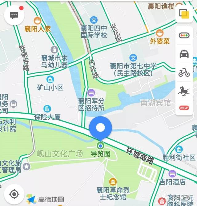 襄阳绿道示意图图片