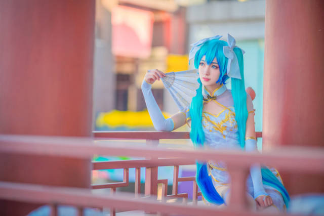 初音未來&洛天依 辰蘇蘇&n灼耀 cosplay