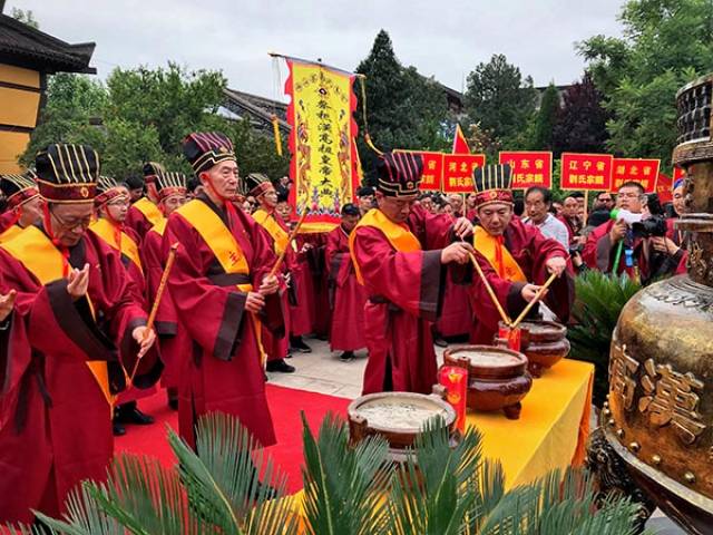 第十二届刘邦文化节开幕 刘氏宗亲沛县祭祖