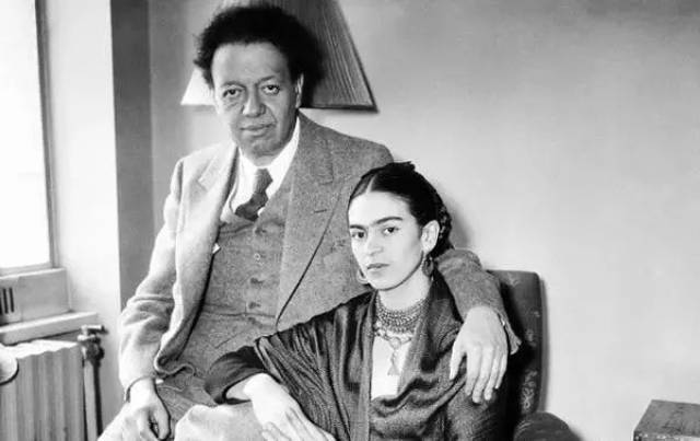 弗里达与丈夫里维拉