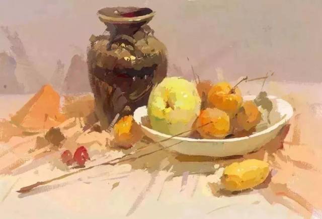 色彩绘画的重中之重：色彩静物中的素描关系_搜狐网