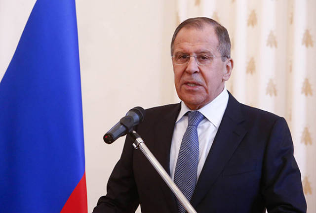 俄罗斯外交部长谢尔盖· 拉夫罗夫.视觉中国