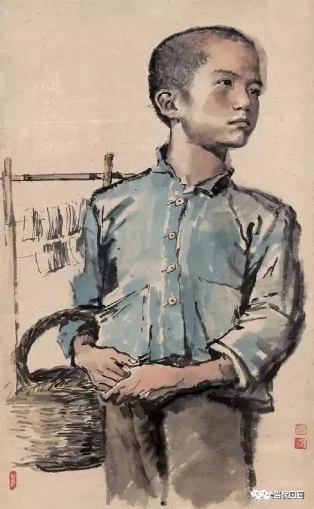 蒋兆和画中满纸穷相落笔尽是下层人物的艰苦