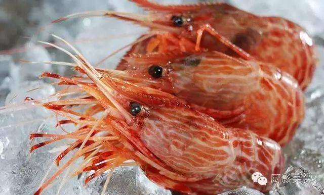 只有在捕捞季才可以吃到活的条纹虾,吃法是剥下活虾的壳,沾上一点酱油