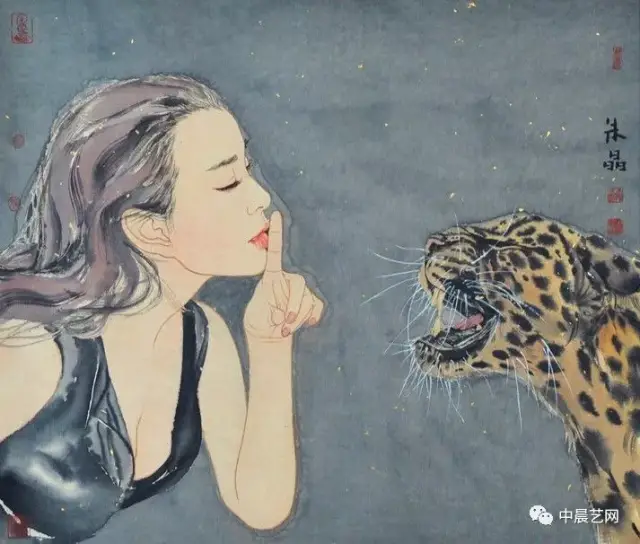 【名家清赏】玉葱持缰随马走,青梅盈袖,点花暗香留——青年画家朱晶