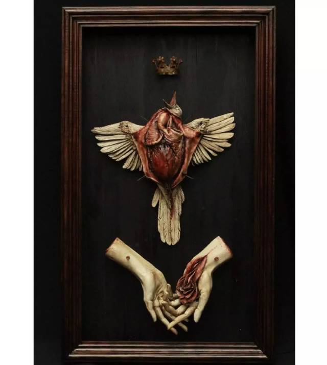 震撼人心的黑暗美学雕塑