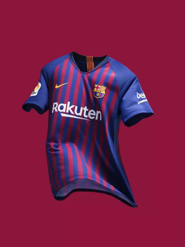 耐克发布巴塞罗那2018\/19赛季主场球衣