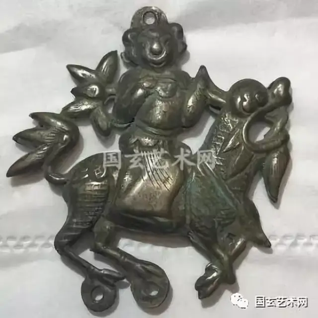 国玄艺术网·魅力上海站：铜制麒麟送子摆件（精品赏析）_搜狐网