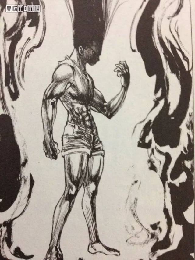 《全职猎人》中小杰"变身"后的形象. 耳坠的佩戴效果如下