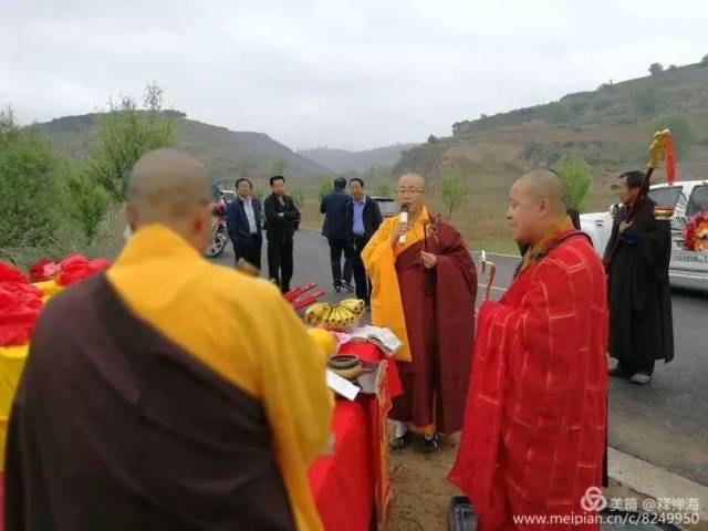 静乐县太子寺迎请大藏经祈福法会!场面庄严宏大!