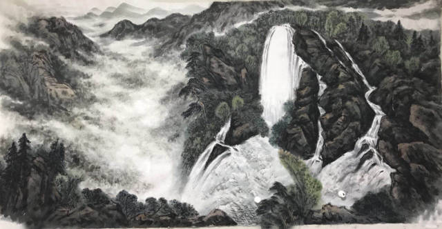 姜宁,中国书画家协会会员,国家一级美术师