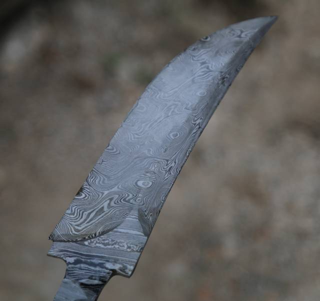 大马士革刀的酸洗方法