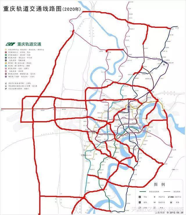 重庆高竹新区轨道规划图片