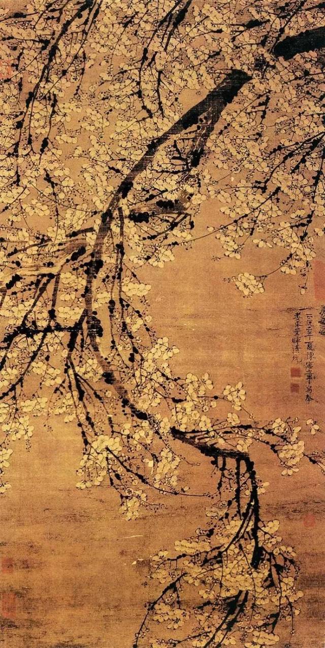 梅花十大名画 王冕图片