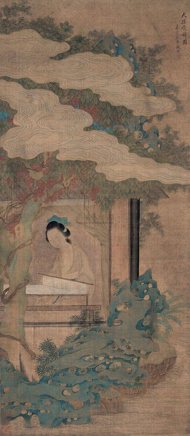 清代画家改琦仕女人物欣赏