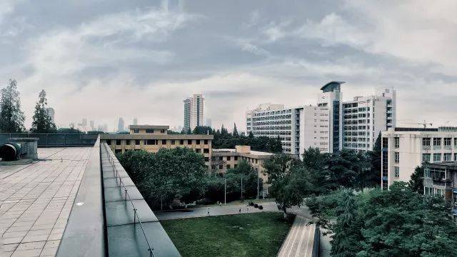 南京林業大學新莊主校區, 坐落於風景秀麗的紫金山麓, 碧波盪漾的