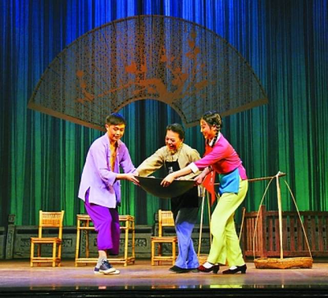 花鼓戏《补锅》剧照