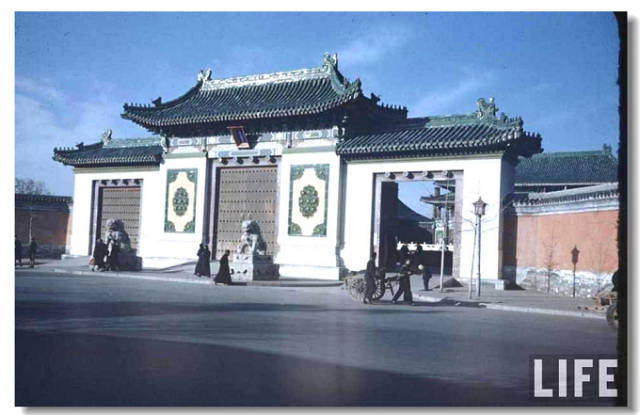 上世纪40年代的老北京珍贵影像