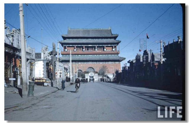 上世纪40年代的老北京珍贵影像