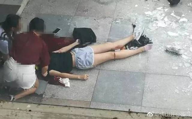悲剧!19岁潮汕女生在校内被三楼坠落玻璃砸死