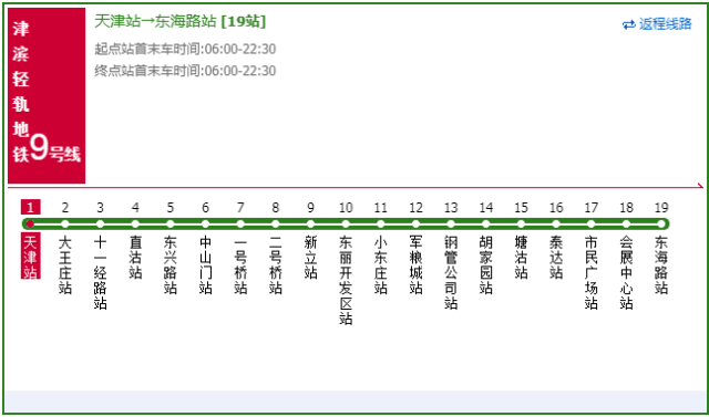 9号线票价图查询图片