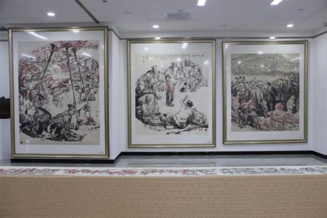 现场丨人民·人民——黄土画派美术馆隆重开幕展!