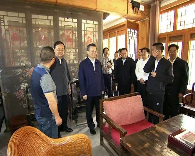 永康书记先后走访了袁家村党支部,58号农家乐,2号院,左右客关中印象