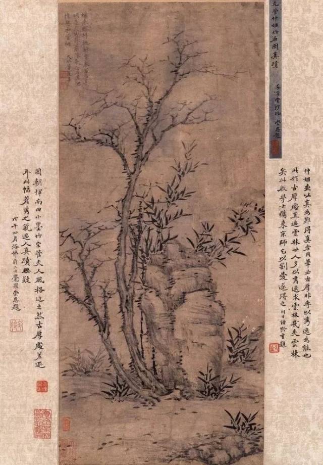 文物介绍——管道升的《水竹图》