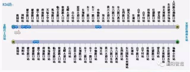 827公交站的线路图图片