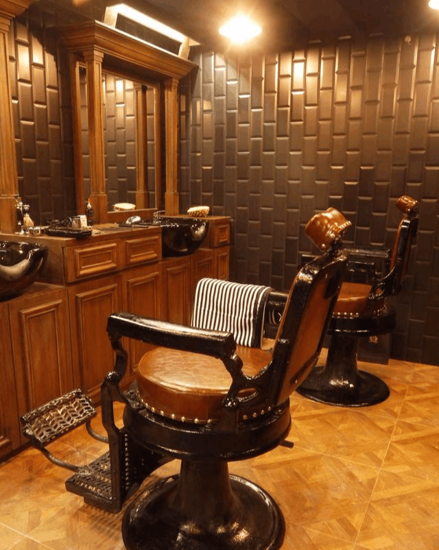 经典不过时又颇显风度的复古油头barbershop, 你需要
